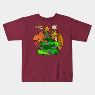 Christmas Tree Reef Kids T-Shirt